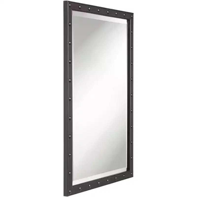 Lot de 2 miroirs muraux rectangulaires Uttermost Braddock noirs 28 x 38
