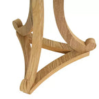 Christopher Knight Home Hudson Table d'appoint ronde moderne en bois avec base incurvée