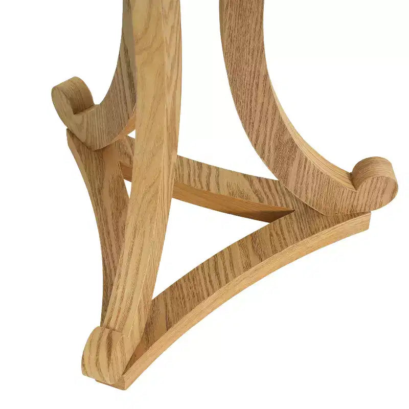 Christopher Knight Home Hudson Table d'appoint ronde moderne en bois avec base incurvée