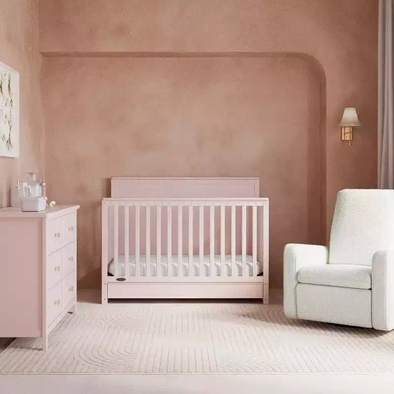 Lit de bébé convertible 5-en-1 Graco Sasha avec tiroir