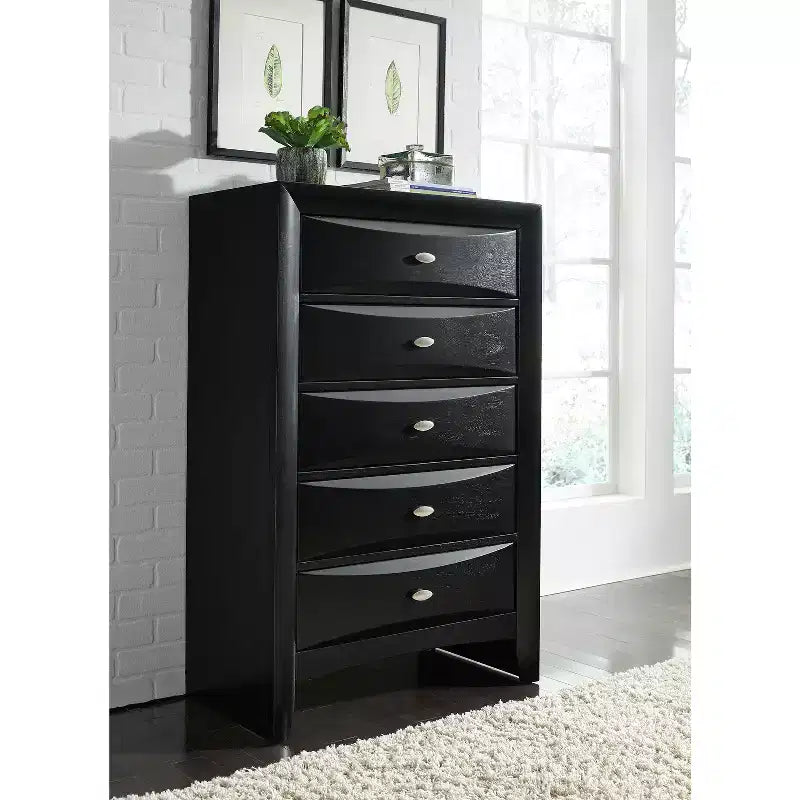 Commodes verticales en bois HomeStock