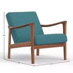 Chaise longue Zéphyr (Turquoise)