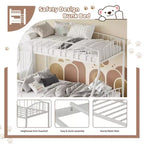 Lit superposé double sur complet peu encombrant, balustrade arquée, pas besoin de sommier tapissier, échelle, support à lattes robuste