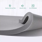 Matelas hybride en mousse à mémoire de forme et gel rafraîchissant Novilla de 6/8/10/12/14 pouces, CertiPUR-US, certifié OEKO-TEX