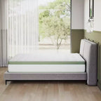 Matelas hybride en mousse à mémoire de forme et gel rafraîchissant Novilla de 6/8/10/12/14 pouces, CertiPUR-US, certifié OEKO-TEX