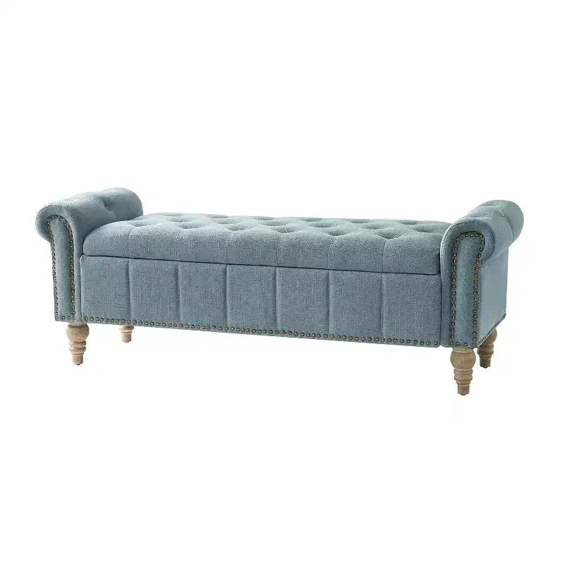 Donata Barrel Chair|HULALA HOME-SLATE-BLUE