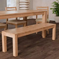 Aiden Bench, Natural Weathered (brown)