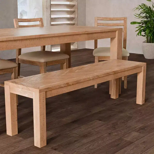 Aiden Bench, Natural Weathered (brown)