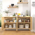 Bahut de buffet avec 4 portes GDFStudio Brantley Grille