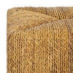 Pouffe Donnabella en abaca tissé - CWK2020 - Naturel - Safavieh Couture