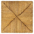 Pouffe Donnabella en abaca tissé - CWK2020 - Naturel - Safavieh Couture