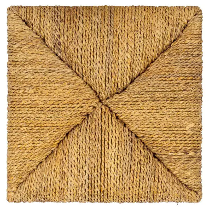 Pouffe Donnabella en abaca tissé - CWK2020 - Naturel - Safavieh Couture