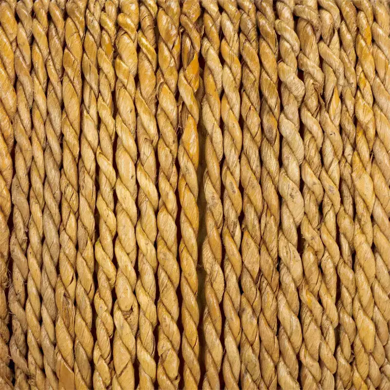 Pouffe Donnabella en abaca tissé - CWK2020 - Naturel - Safavieh Couture