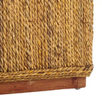 Pouffe Donnabella en abaca tissé - CWK2020 - Naturel - Safavieh Couture