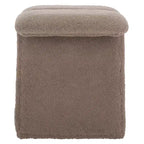Pouf en tissu Teddy Tessabella - SFV5799 - Safavieh Couture