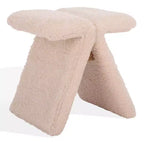 Pouf en tissu Teddy Tessabella - SFV5799 - Safavieh Couture