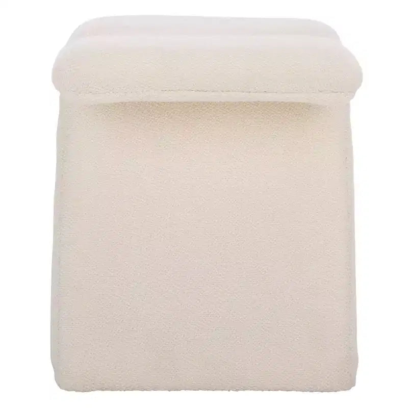 Pouf en tissu Teddy Tessabella - SFV5799 - Safavieh Couture