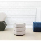 Pouf hexagonal Rosaria Chenille - SFV4875 - Safavieh Couture