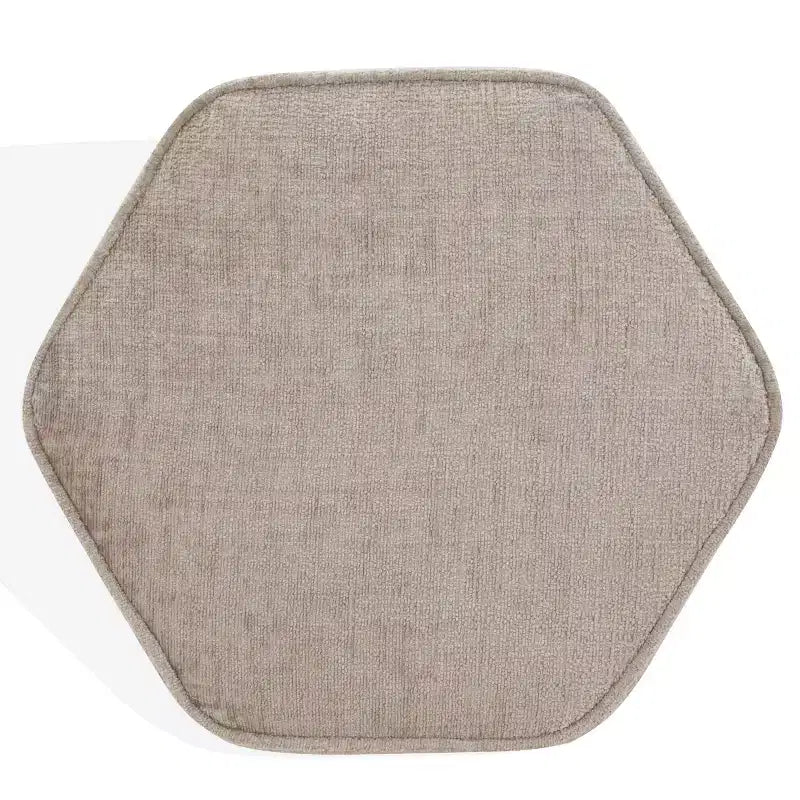 Pouf hexagonal Rosaria Chenille - SFV4875 - Safavieh Couture
