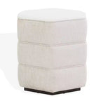 Pouf hexagonal Rosaria Chenille - SFV4875 - Safavieh Couture