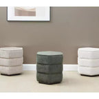 Pouf hexagonal Rosaria Chenille - SFV4875 - Safavieh Couture