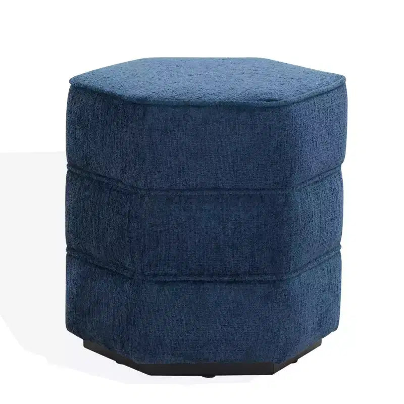 Pouf hexagonal Rosaria Chenille - SFV4875 - Safavieh Couture