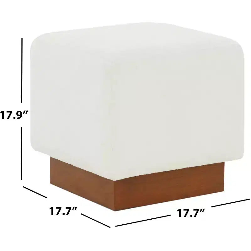 Pouf carré Natalya - SFV5128 - Safavieh Couture