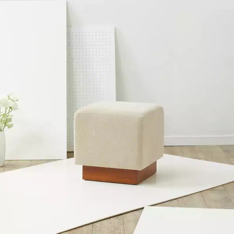 Pouf carré Natalya - SFV5128 - Safavieh Couture