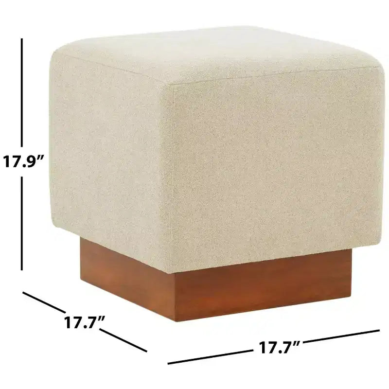 Pouf carré Natalya - SFV5128 - Safavieh Couture
