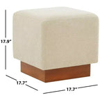 Pouf carré Natalya - SFV5128 - Safavieh Couture