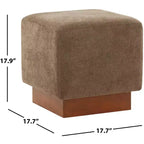 Pouf carré Natalya - SFV5128 - Safavieh Couture