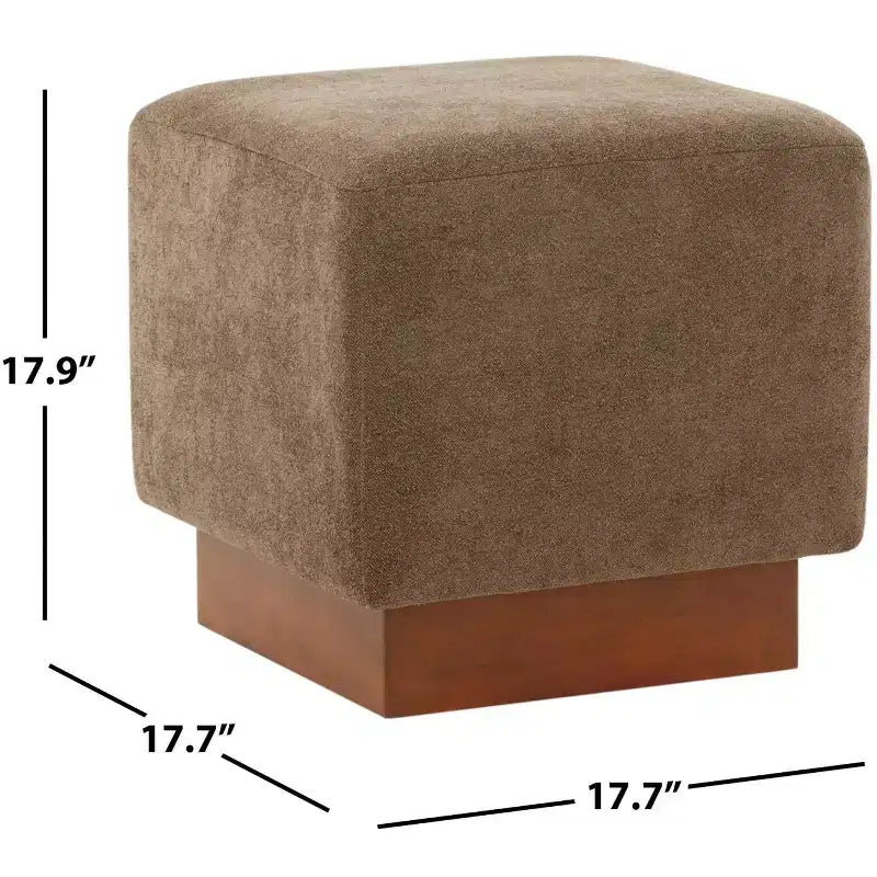 Pouf carré Natalya - SFV5128 - Safavieh Couture