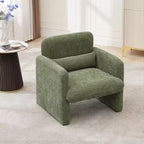 Fauteuil individuel, 136 kg, dossier incurvé, fauteuil confortable, fauteuil de lecture surdimensionné pour salon, chambre, bureau.