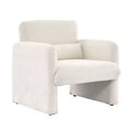 Single Sofa Chair,300LBS,Curved Backrest, Comfortable Armchair,Oversized Reading Chair for Living Room Bedroom Study Office