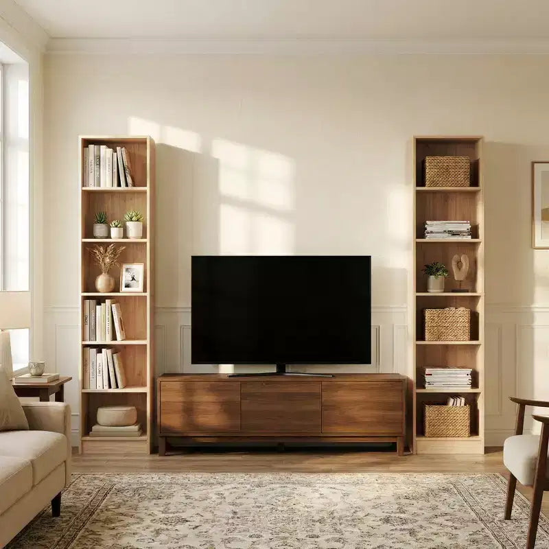 Bibliothèque Besiost avec 2 étagères réglables