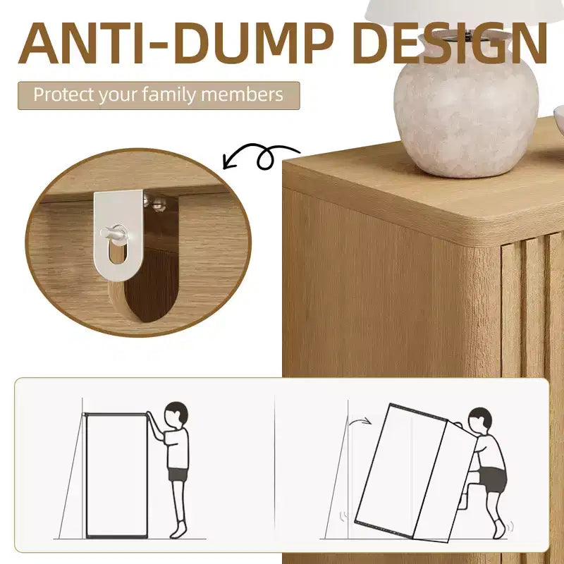 Meuble à chaussures Acekool 31,6 pouces avec porte nervurée, banc de rangement à 5 niveaux pour entrée