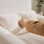 Chaise d'appoint rembourrée en chenille Nova GDFStudio