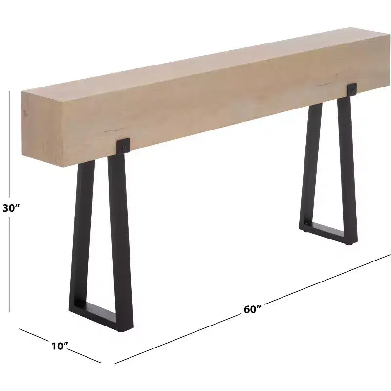 Console Portil avec pieds en acier - SEI