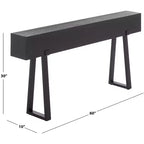Console Portil avec pieds en acier - SEI