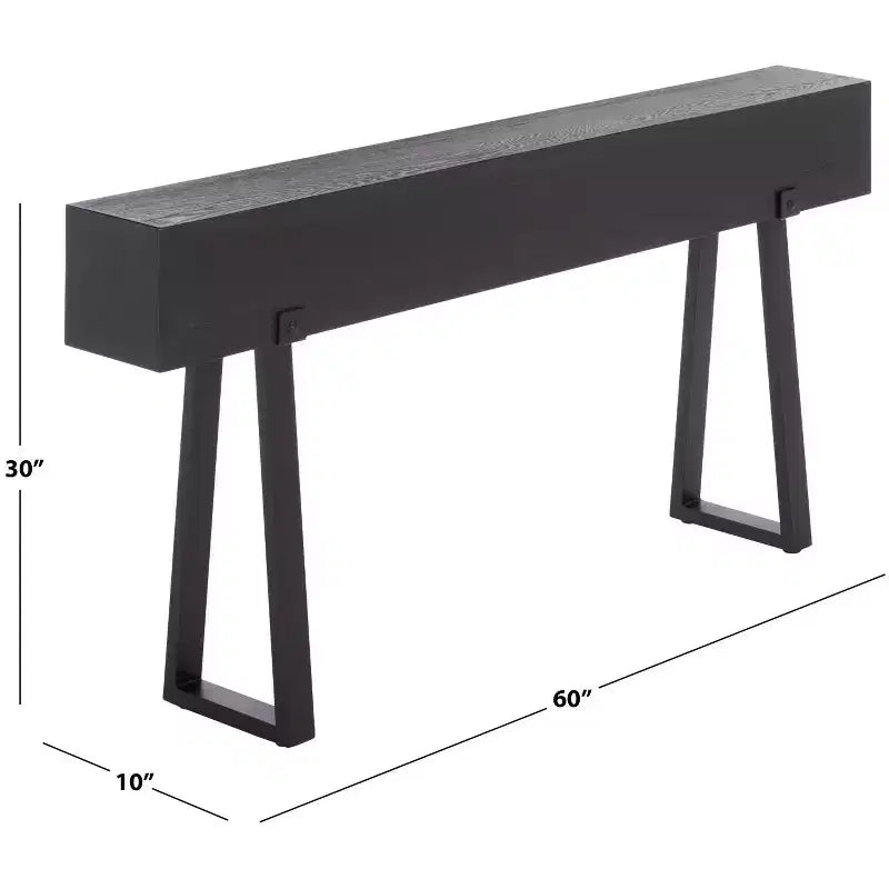 Console Portil avec pieds en acier - SEI