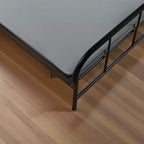VEVOR Planche Bunkie pleine taille, lattes de lit de 3,8 cm avec tissu Oxford 200D, support de matelas en bois pour lit pleine taille, gris