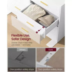 VASAGLE Collection CUSTOS - Commode pour chambre, meuble de rangement pour dressing, style moderne, meuble TV pour salon, 6 tiroirs