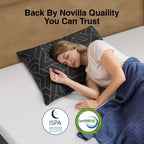 Novilla Matelas en Mousse à Mémoire de Forme Gel Rafraîchissant, Moyennement Ferme, 10/12/14 Pouces, Livré dans une Boîte, pour Soulager la Pression