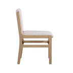 Christopher Knight Home Lyra, ensemble de salle à manger contemporain 7 pièces en hévéa tapissé, avec table à manger extensible