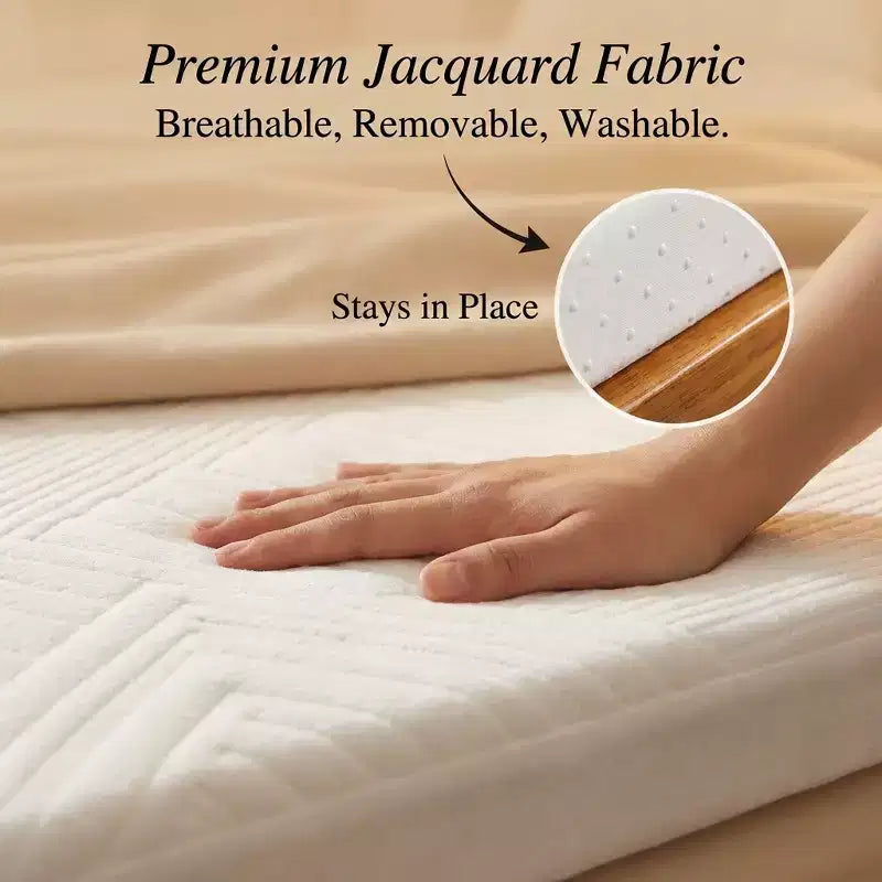 Surmatelas de canapé-lit pleine grandeur Dyonery 4 pouces, surmatelas de remplacement en mousse à mémoire de forme gel rafraîchissant avec housse lavable, certifié CertiPUR-US pour canapé-lit