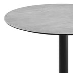 Plateau de table Flash Furniture Acadia avec technologie HPL TopGuard et pied en X à hauteur de table