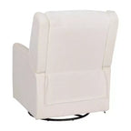 Fauteuil inclinable manuel Flash Furniture Cash avec pivotement à 270 degrés, ports de chargement USB/USB-C, parfait pour le salon ou la chambre d'enfant