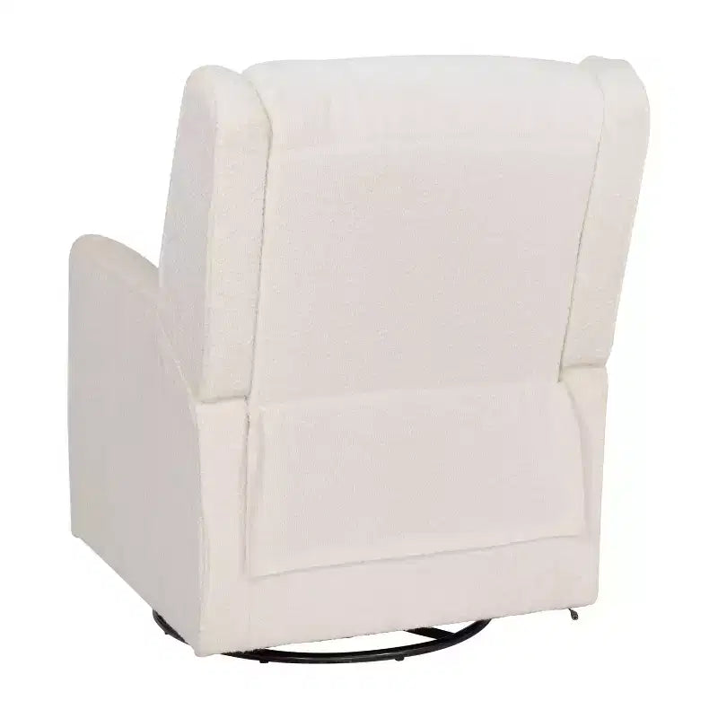 Fauteuil inclinable manuel Flash Furniture Cash avec pivotement à 270 degrés, ports de chargement USB/USB-C, parfait pour le salon ou la chambre d'enfant