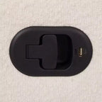 Fauteuil inclinable manuel Flash Furniture Cash avec pivotement à 270 degrés, ports de chargement USB/USB-C, parfait pour le salon ou la chambre d'enfant