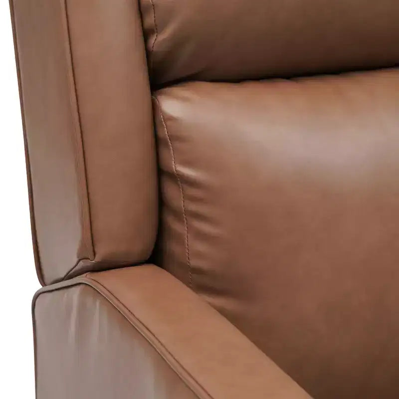 Fauteuil inclinable manuel Flash Furniture Cash avec pivotement à 270 degrés, ports de chargement USB/USB-C, parfait pour le salon ou la chambre d'enfant